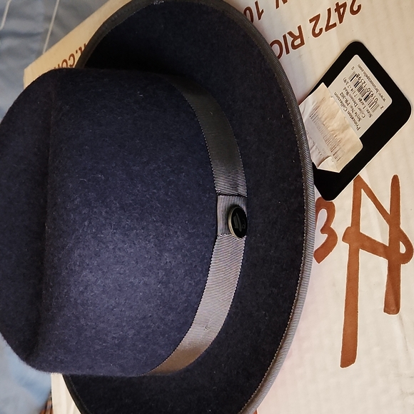 Blue Denim Fedora Large - Picture 2 of 4